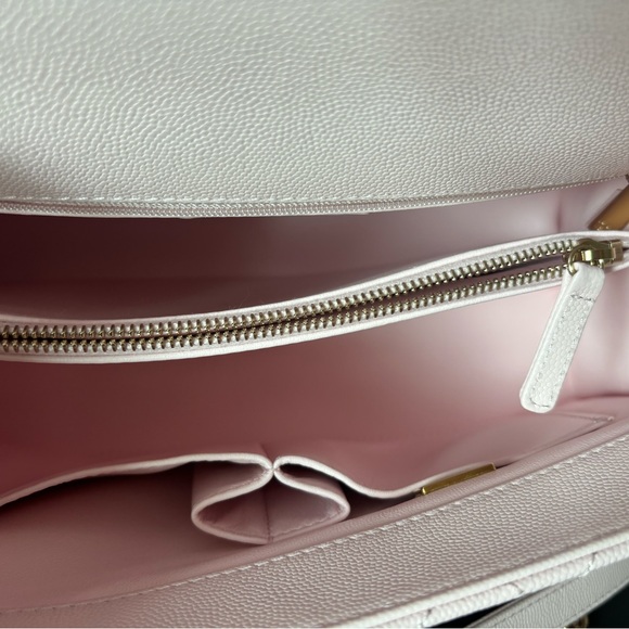 Chanel Caviar Quilted Coco Handle Light Pink - Picture 5 of 11